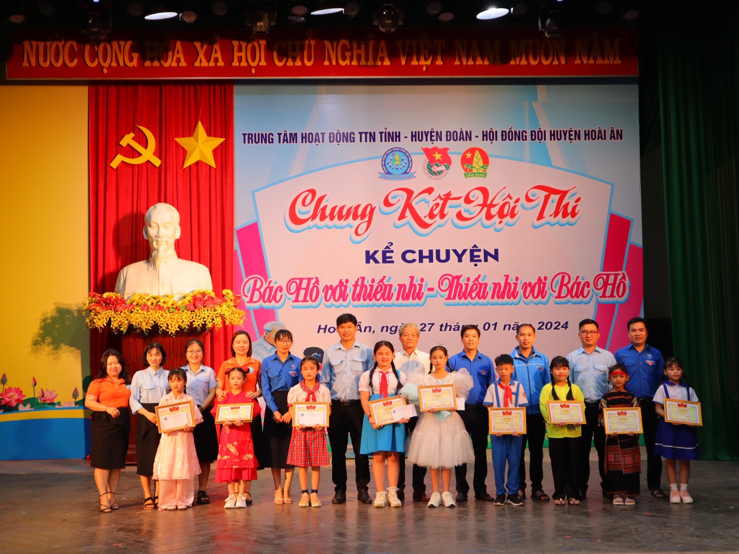 Hình ảnh Hội thi kể chuyện về Bác Hồ