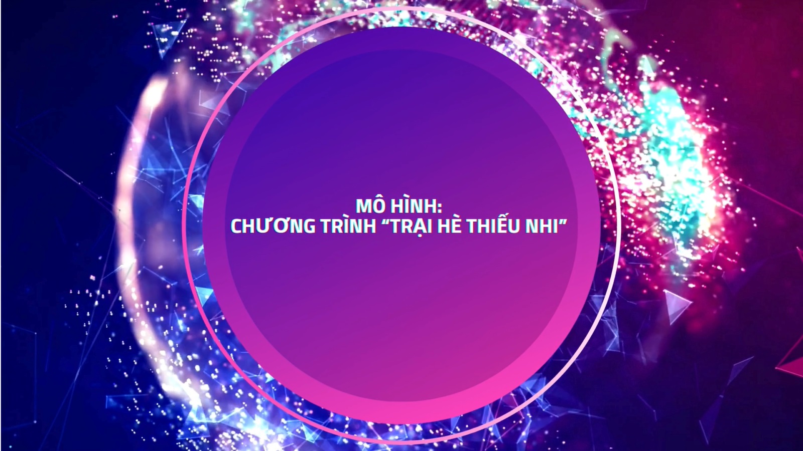 Mô hình Tổ chức trại hè thiếu nhi 2024