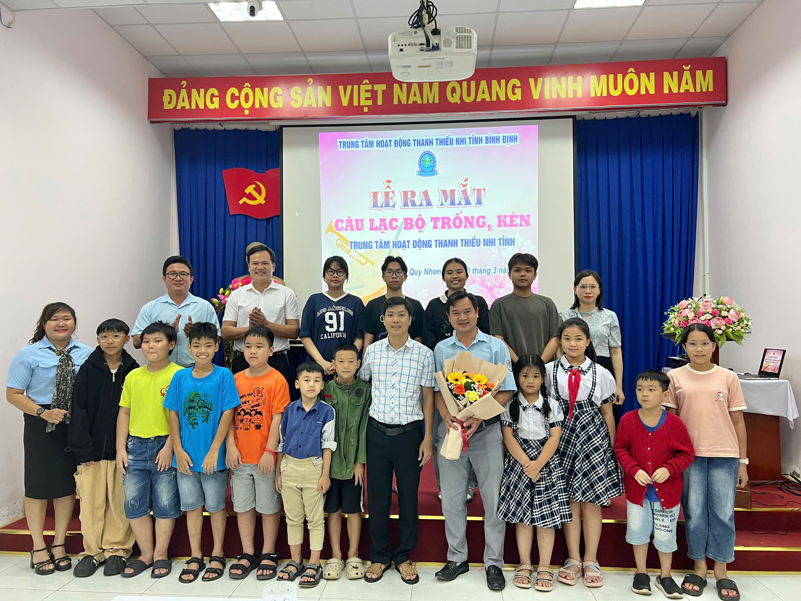 RA MẮT CÂU LẠC BỘ TRỐNG KÈN TRỰC THUỘC